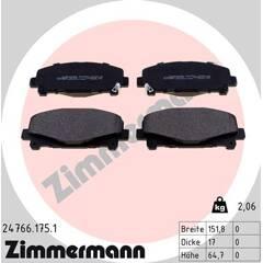 ZIMMERMANN Remblokkenset voor 4250238776185 on Productcaster.