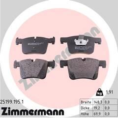 ZIMMERMANN Remblokkenset voor 4250238759713 on Productcaster.