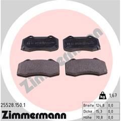 ZIMMERMANN Remblokkenset voor 4250238767480 on Productcaster.