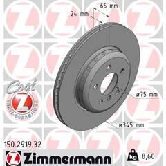 ZIMMERMANN Remschijf (per stuk) 4250238769460 on Productcaster.