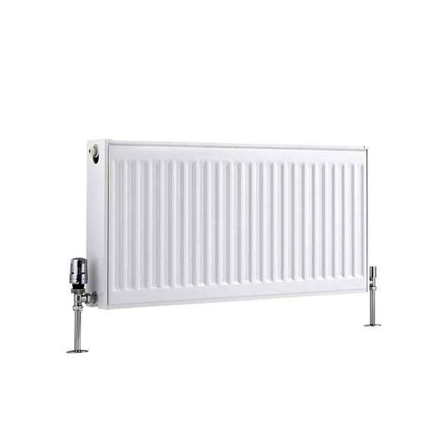 Radiador Convector Blanco 400x800mm Acero Delgado Panel de Convección Único Radiador Agua Convector Calefacción Central on Productcaster.