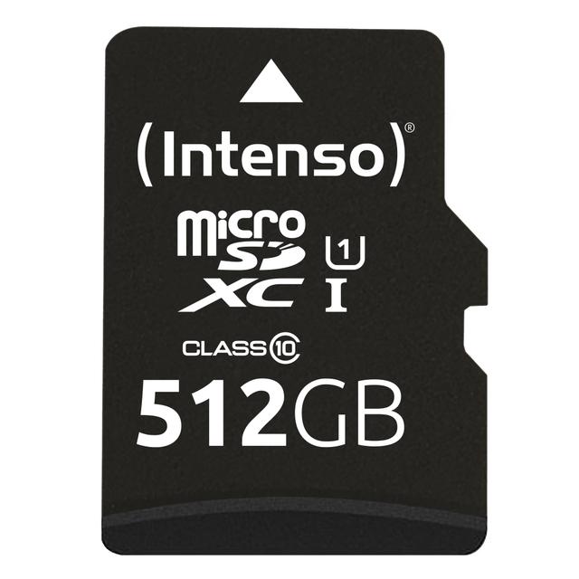 Intenso microSD 512GB UHS-I Perf CL10 Performance 512 Go Classe 10 on Productcaster.