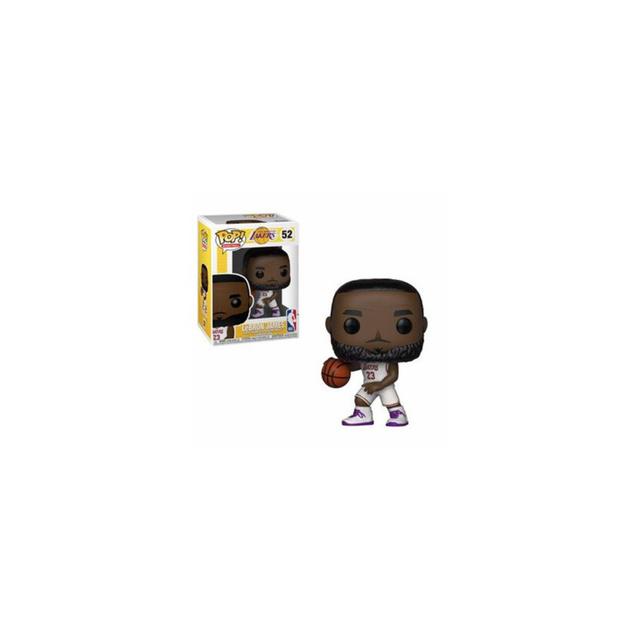 Figurine Funko Pop NBA Lakers Lebron James White Uniform on Productcaster.