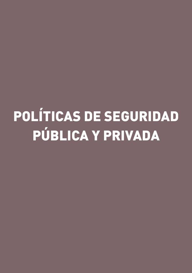 Políticas de seguridad pública y privada on Productcaster.