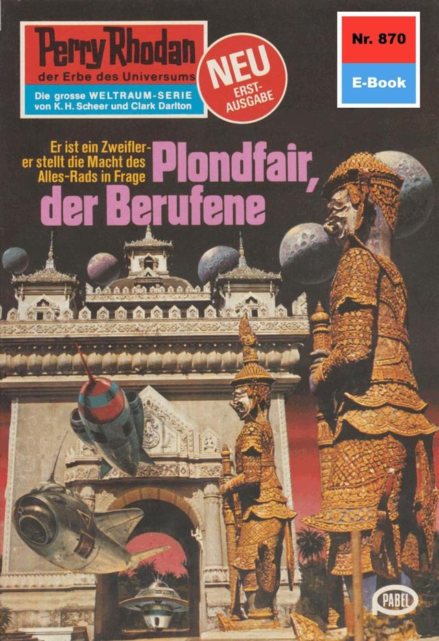 Perry Rhodan 870: Plondfair, der Berufene on Productcaster.