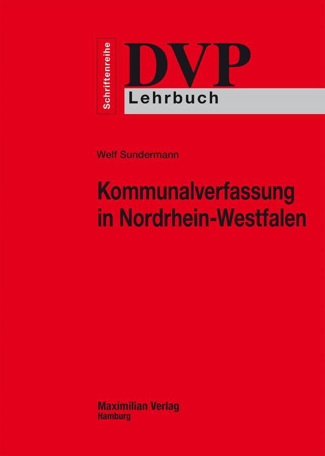 Kommunalverfassung in Nordrhein-Westfalen on Productcaster.