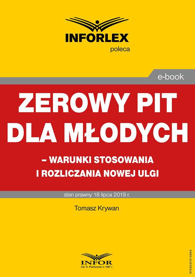 Zerowy PIT dla młodych – warunki stosowania i rozliczania nowej ulgi on Productcaster.