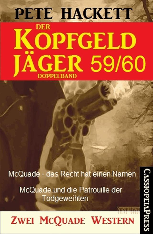 Der Kopfgeldjäger Folge 59/60 (Zwei McQuade Western) on Productcaster.