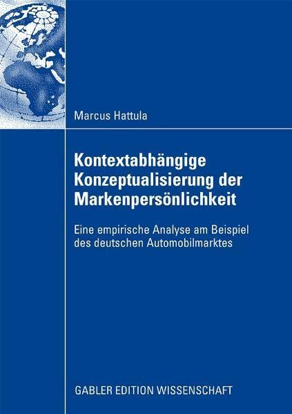 Kontextabhängige Konzeptualisierung der Markenpersönlichkeit on Productcaster.