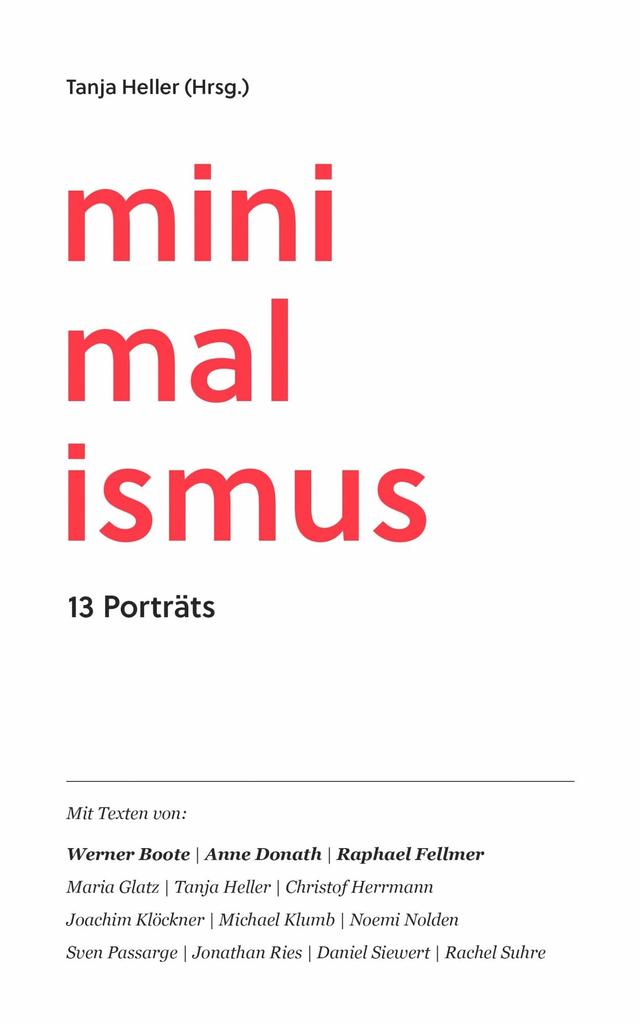 Minimalismus on Productcaster.