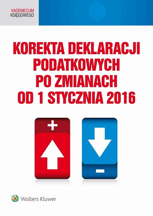 Korekta deklaracji podatkowych po zmianach od 1 stycznia 2016 on Productcaster.