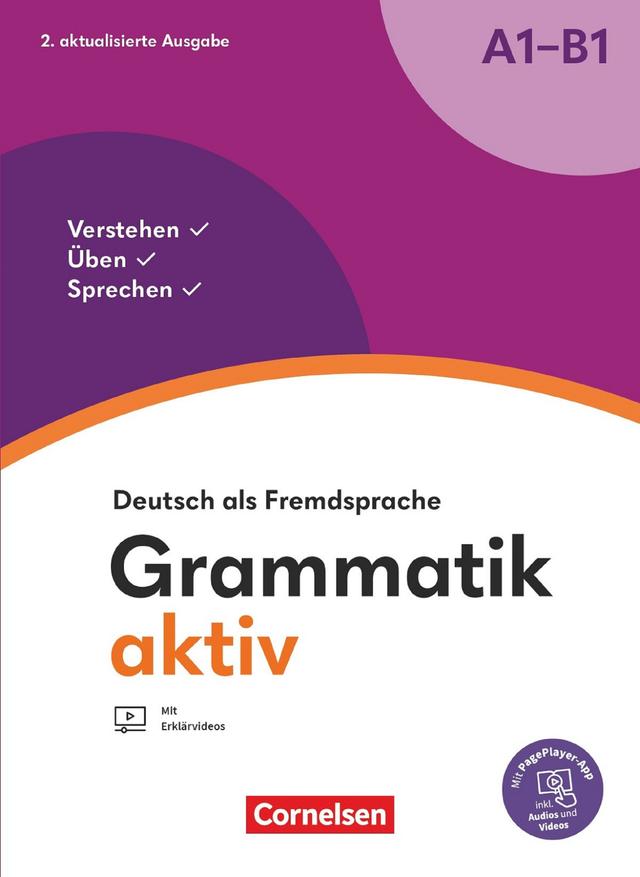 Grammatik aktiv - Deutsch als Fremdsprache - 2. aktualisierte Ausgabe - A1-B1 on Productcaster.