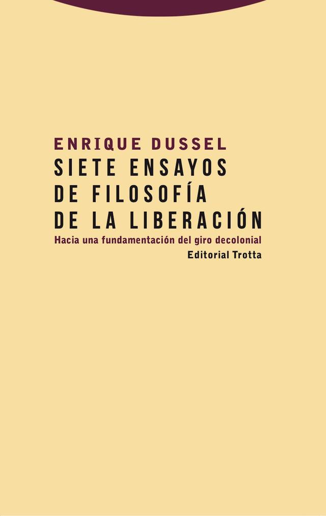 Siete ensayos de filosofía de la liberación on Productcaster.