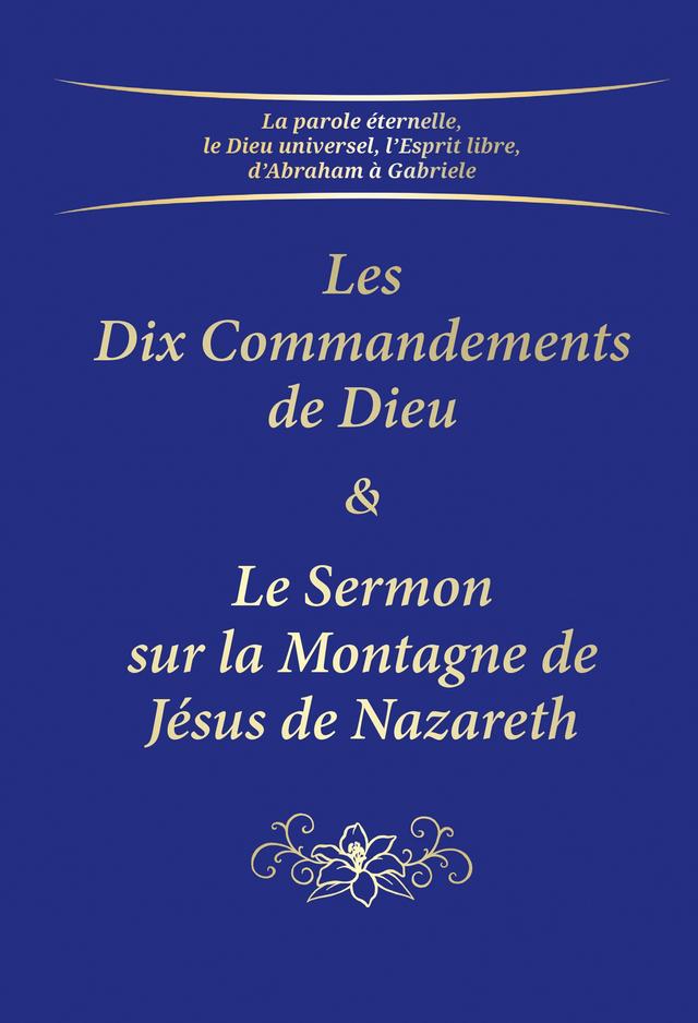 Les Dix Commandements de Dieu & Le Sermon sur la Montagne de Jésus de Nazareth on Productcaster.