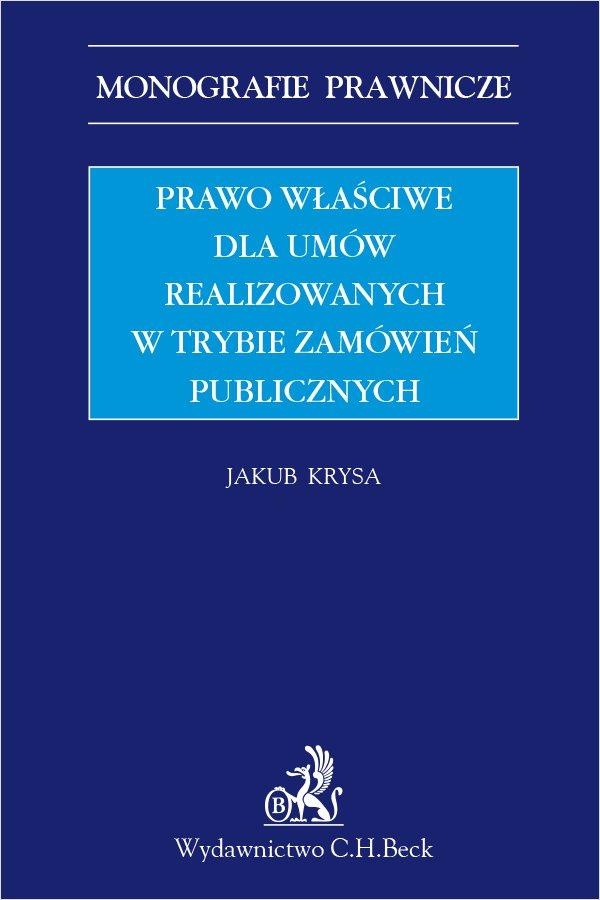 Prawo właściwe dla umów realizowanych w trybie zamówień publicznych on Productcaster.