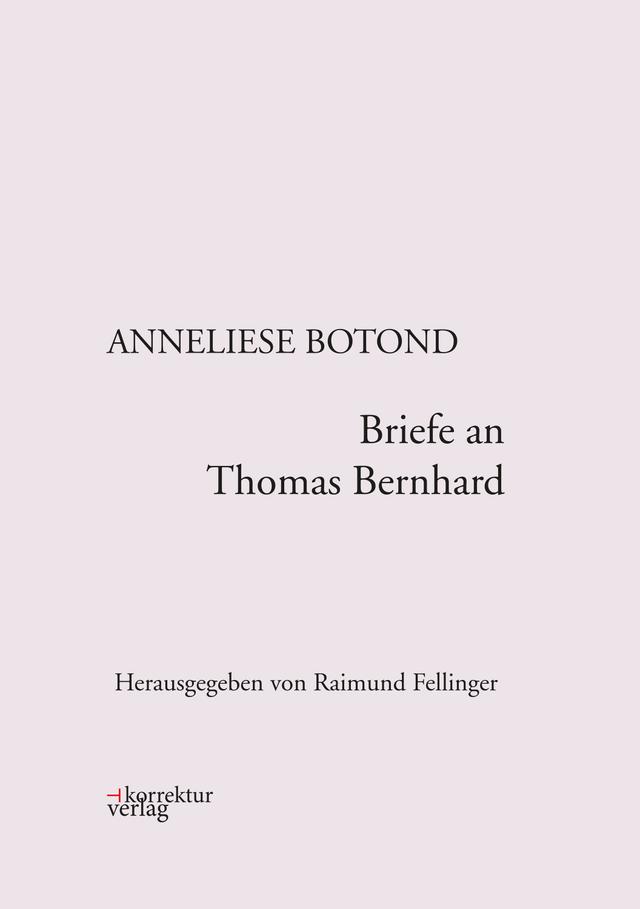 Briefe an Thomas Bernhard on Productcaster.