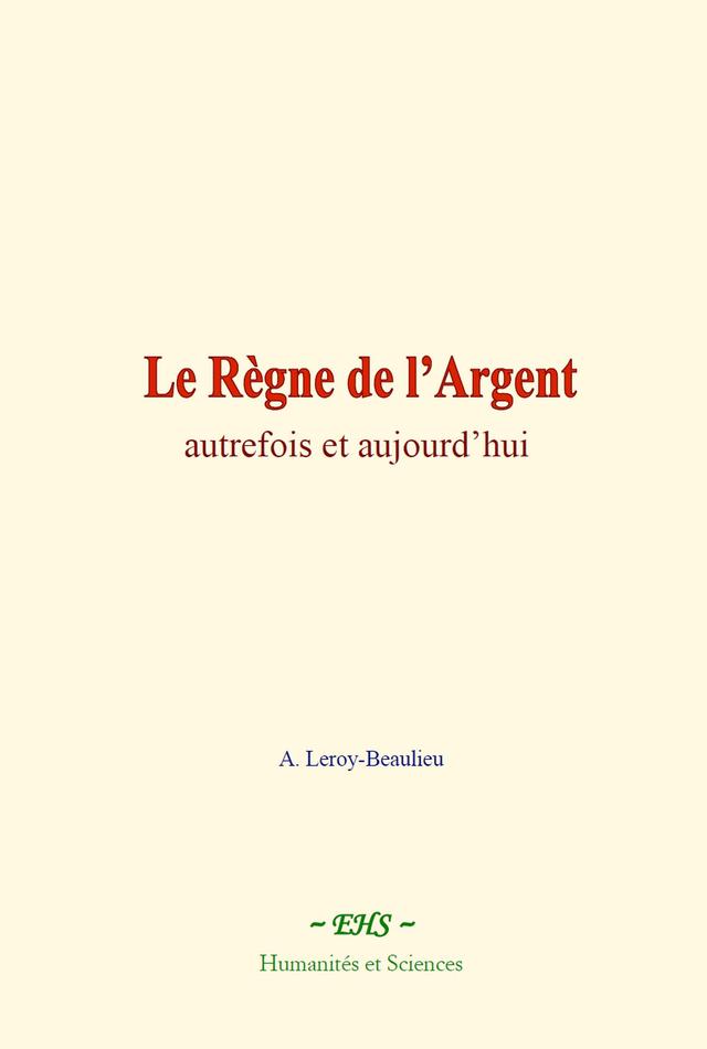 Le Règne de l’Argent on Productcaster.