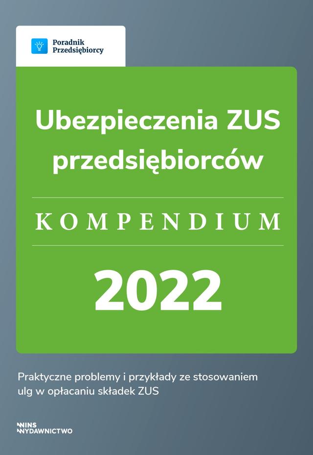 Ubezpieczenia ZUS przedsiębiorców. Kompendium 2022 on Productcaster.