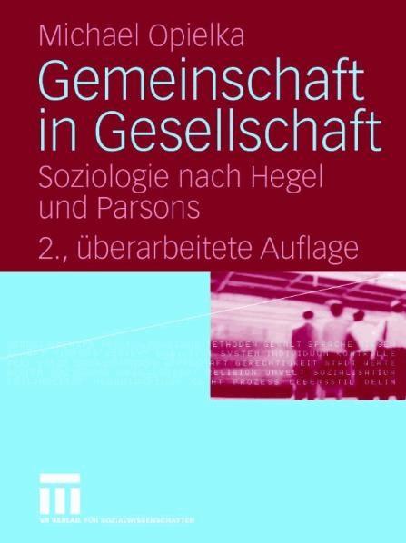 Gemeinschaft in Gesellschaft on Productcaster.