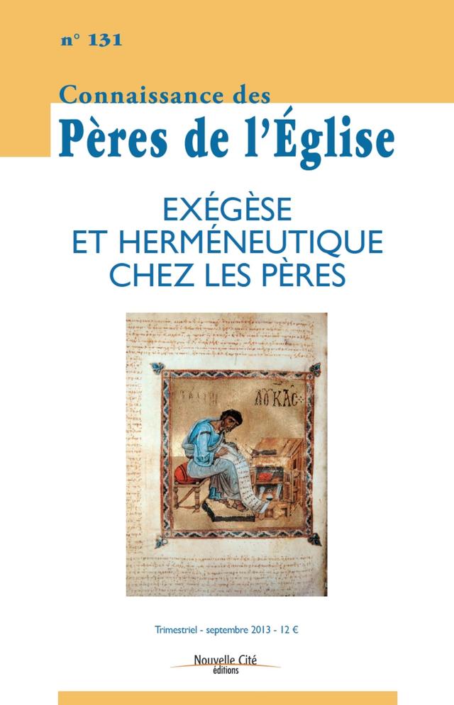 Exégèse et herméneutique chez les Pères on Productcaster.