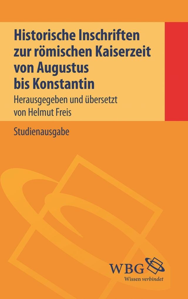 Historische Inschriften zur römischen Kaiserzeit on Productcaster.