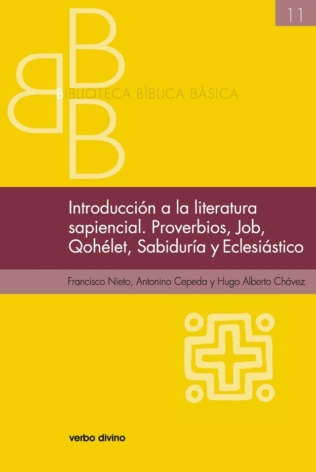 Introducción a la literatura sapiencial. Job, Qohelet, Proverbios, Sabiduría, Eclesiástico on Productcaster.