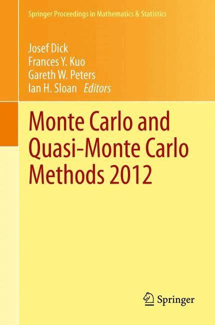 Monte Carlo and Quasi-Monte Carlo Methods 2012 on Productcaster.