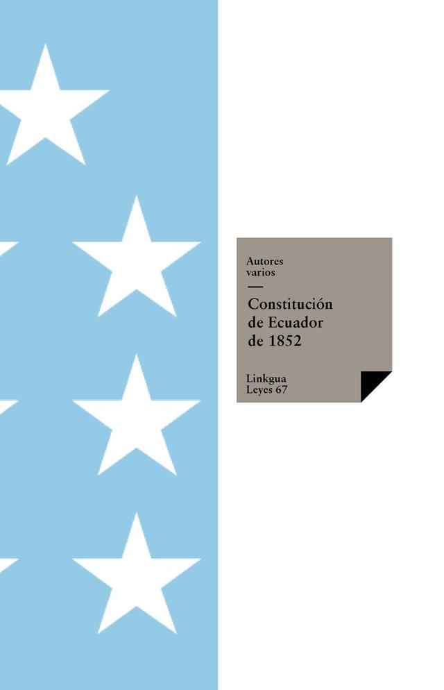 Constitución de Ecuador de 1852 on Productcaster.