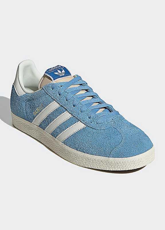 adidas Originals Gazelle Trainers - Blue - Size 8 on Productcaster.