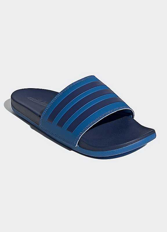 adidas Performance Adilette Comfort Sliders - Royal Blue - Size 14 on Productcaster.