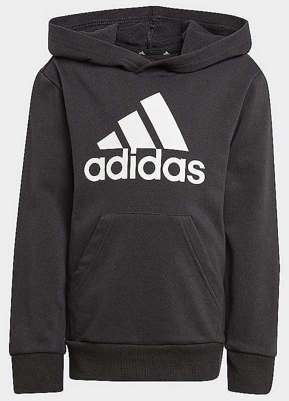 adidas Sportswear Kids Logo Print Hoodie - Black - Size 5Y on Productcaster.