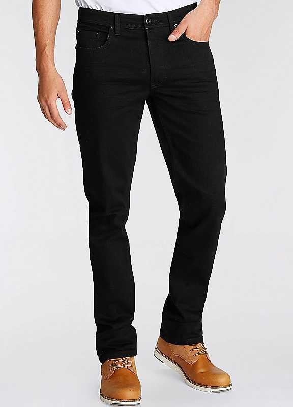 AJC 5-Pocket Straight Jeans - Black - Size 31R/Regular on Productcaster.