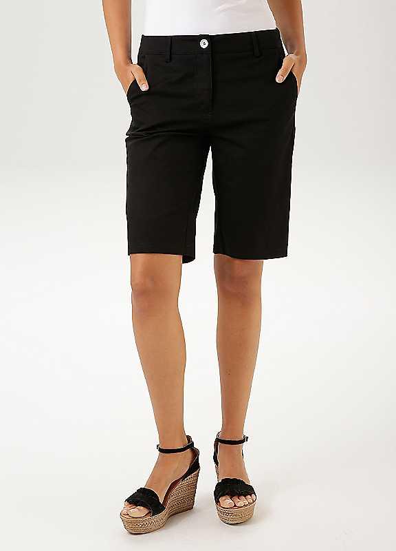 Aniston Bermuda Shorts - Black - Size 12R on Productcaster.