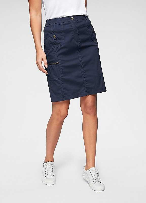 Aniston Cargo Skirt - Navy - Size 10 on Productcaster.