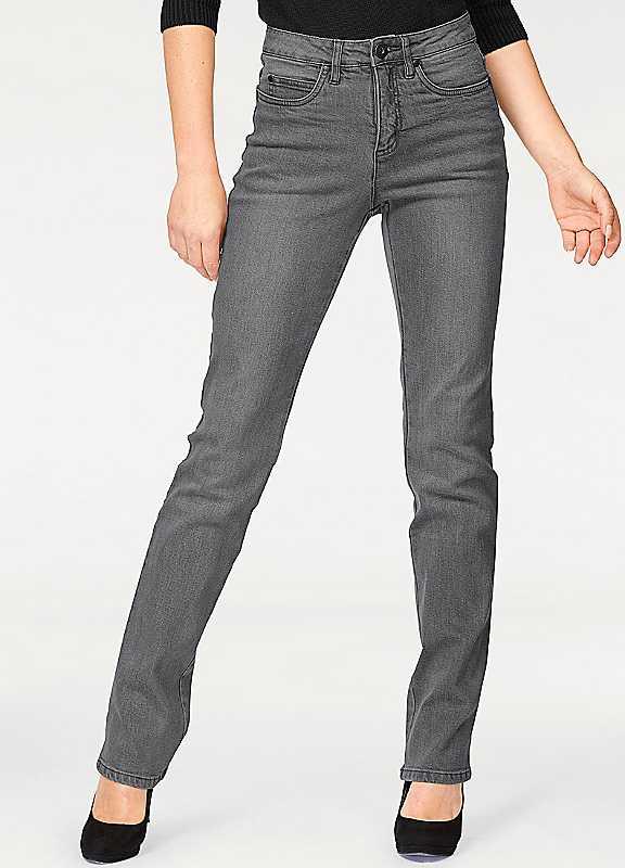 Plus Size Arizona Comfort-Fit Jeans - Grey - Size 10R on Productcaster.