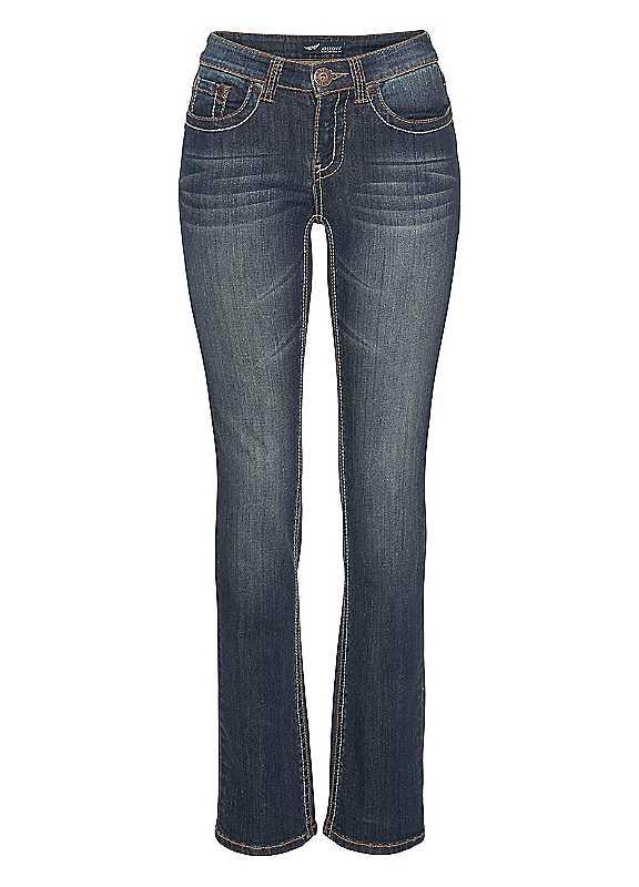 Arizona Stretch Slim Leg Jeans - Blue Vintage - Size 14L on Productcaster.