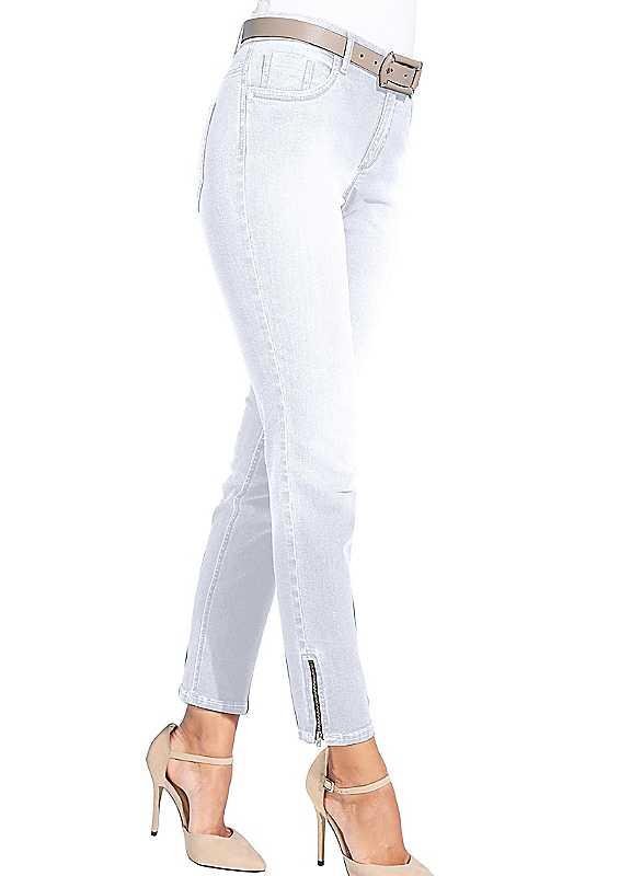 Ascari Superstretch Jeans - White - Size 26 on Productcaster.