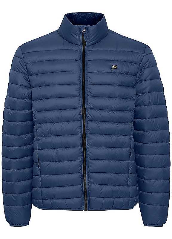 Blend Blue Lightweight Puffer Coat - Size S on Productcaster.