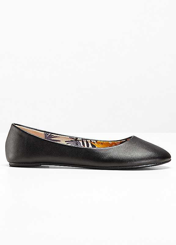 bonprix Ballet Pumps - Black - Size 4 on Productcaster.