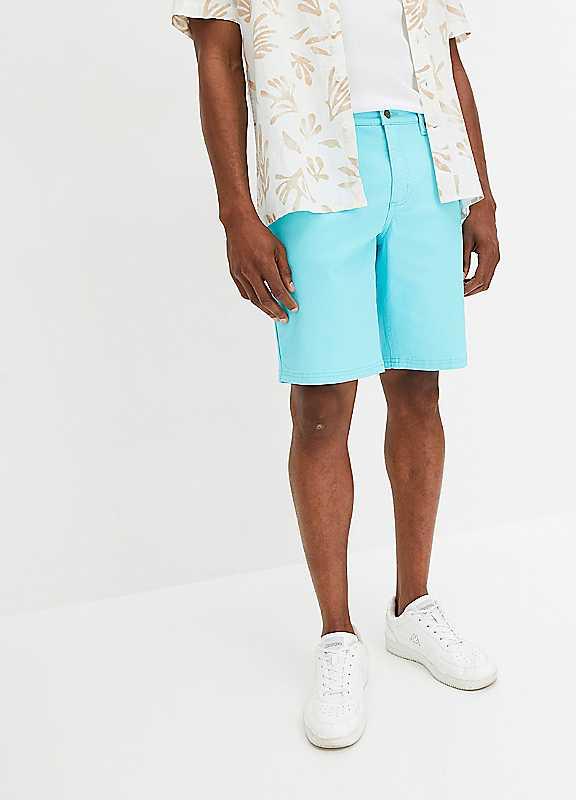 bonprix Bermuda Shorts - Aqua - Size 48R on Productcaster.