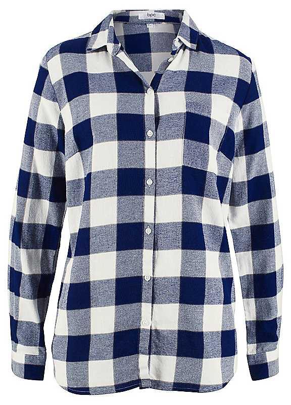 bonprix Check Shirt - Blue Check - Size 24 on Productcaster.