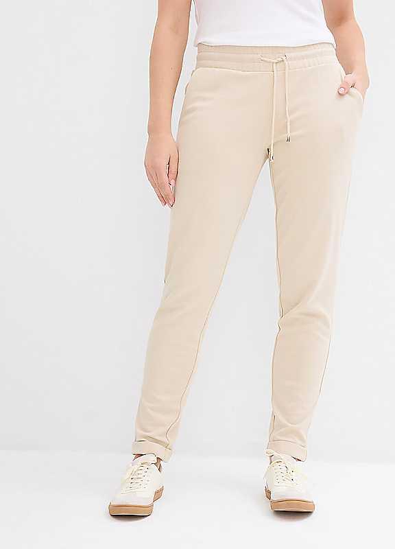 bonprix Drawstring Tracksuit Pants - Sand - Size 30/32 on Productcaster.