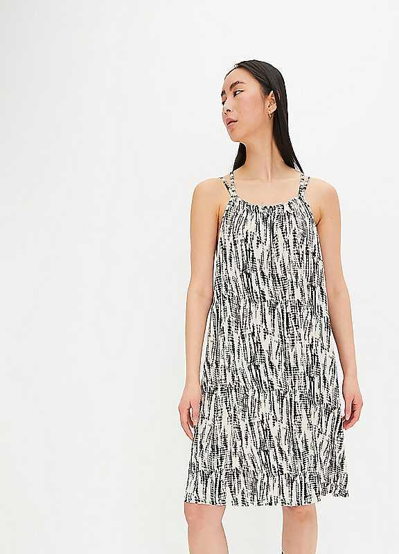 bonprix Halter Neck Jersey Dress - Black - Size 30/32 on Productcaster.