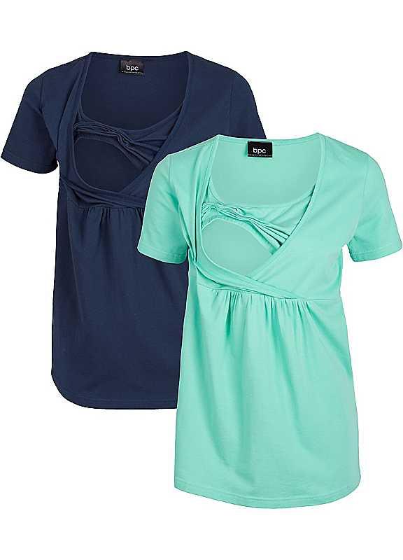 bonprix Pack of 2 Maternity Tunics - Colour Mix 3 - Size 18/20 on Productcaster.