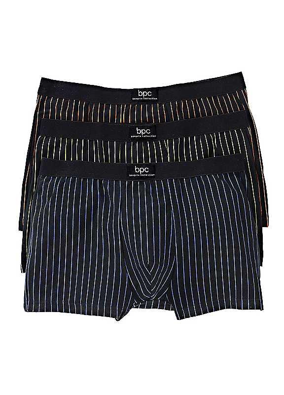 bonprix Pack of 3 Boxers - Black Multi - Size 44 on Productcaster.