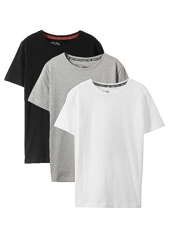 bonprix Pack of 3 T-Shirts - Colour Mix 2 - Size 10Y/11Y on Productcaster.