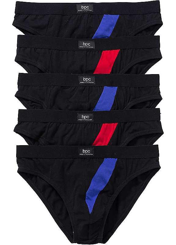 bonprix Pack of 5 Briefs - Blue - Size 40 on Productcaster.