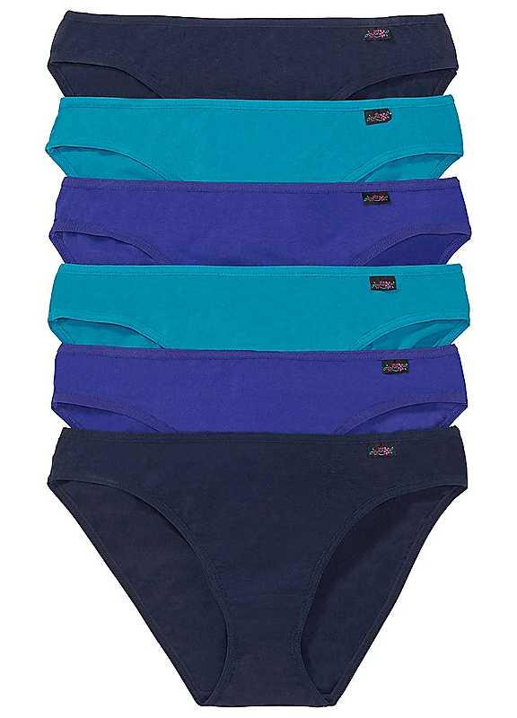 bonprix Pack of 6 Briefs - Colour Mix 3 - Size 26/28 on Productcaster.