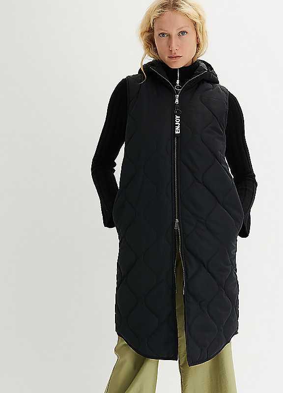 bonprix Padded Gilet - Black - Size 8/Regular on Productcaster.