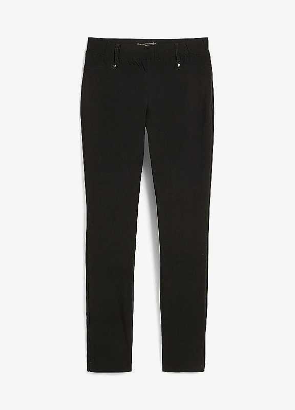 bonprix Pull On Trousers - Black - Size 18/Regular on Productcaster.